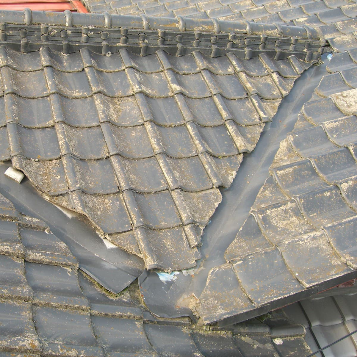 雨漏り診断・調査│谷樋