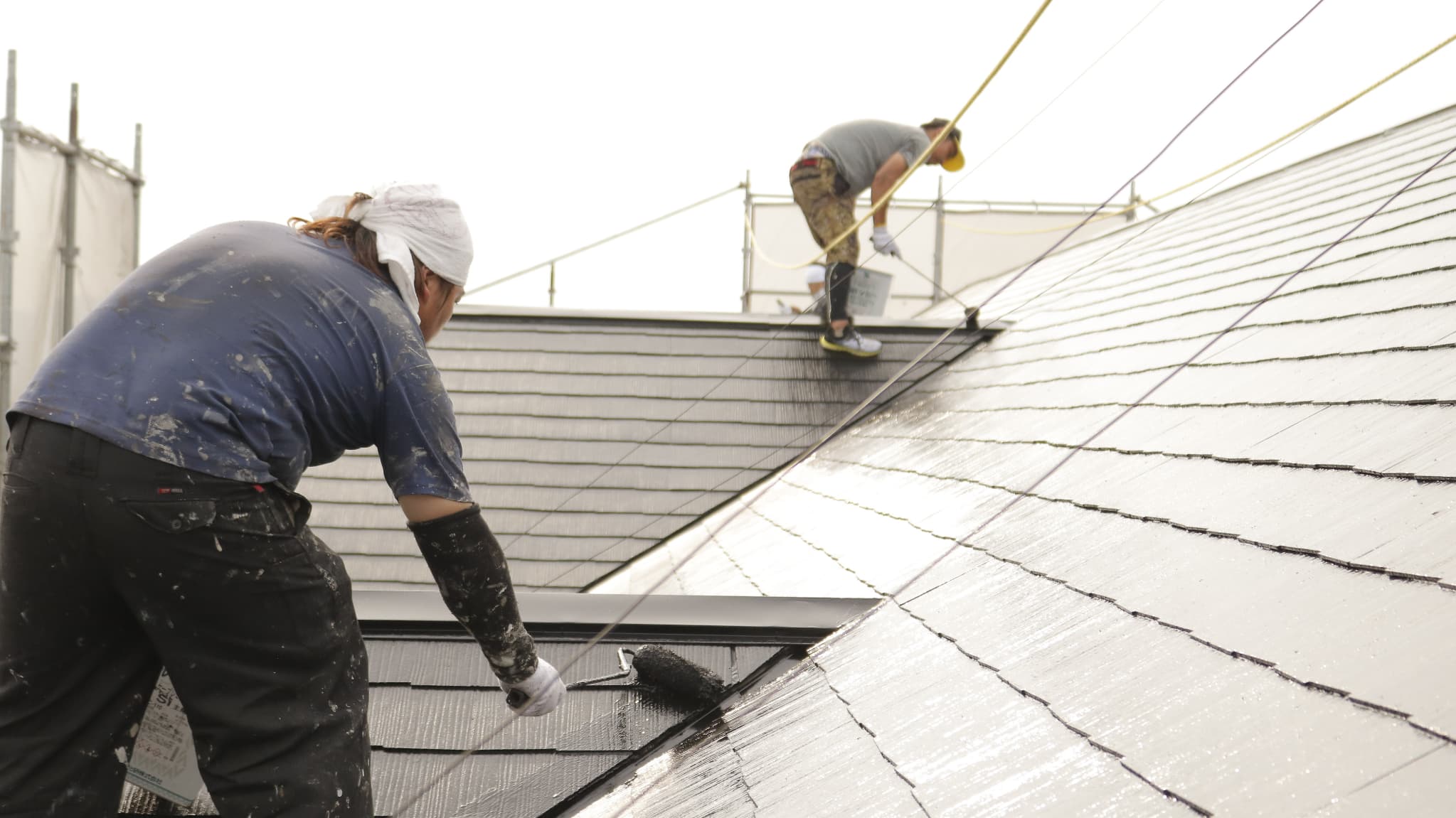 塗装プラン、シリコン塗料屋根塗装