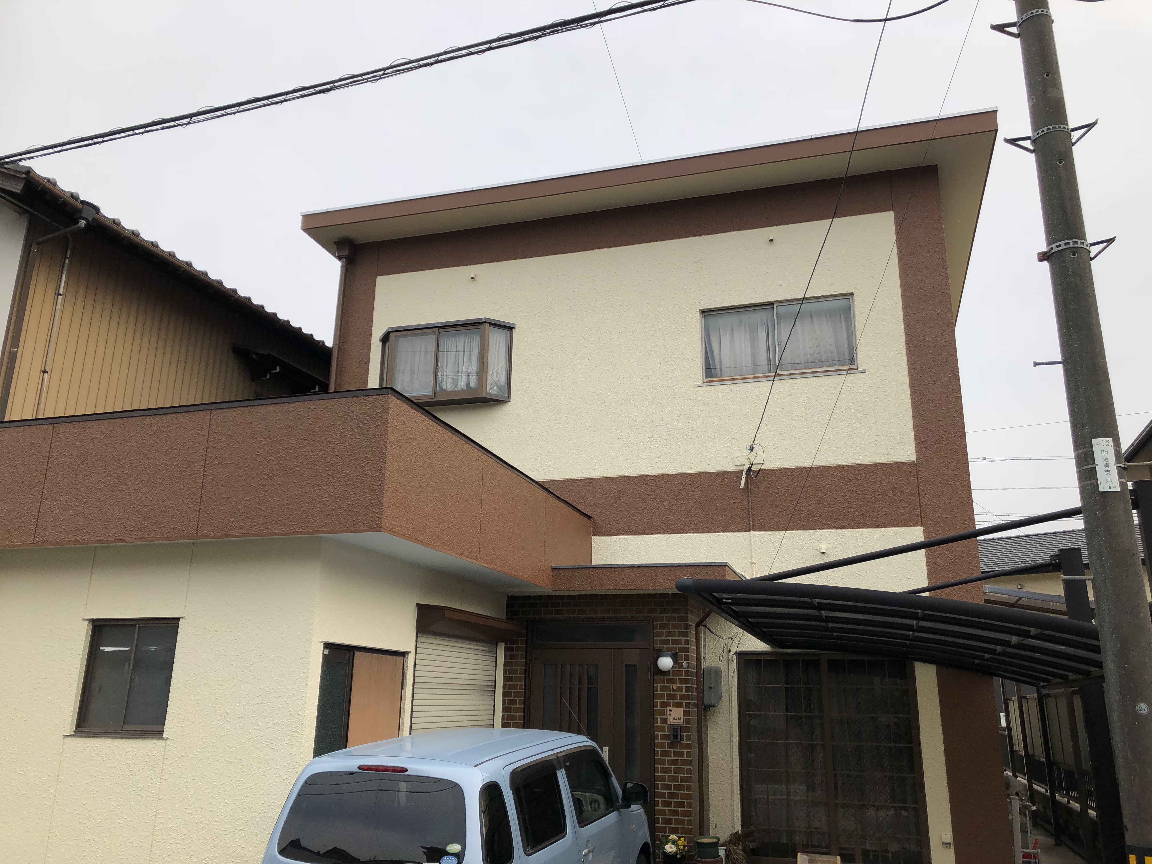 多治見市の外壁塗装、屋根塗装株式会社エスエスの施工事例After