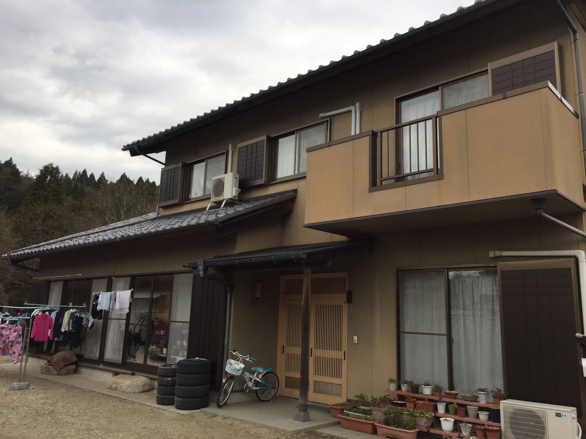 多治見市の外壁塗装、屋根塗装株式会社エスエスの施工事例Before