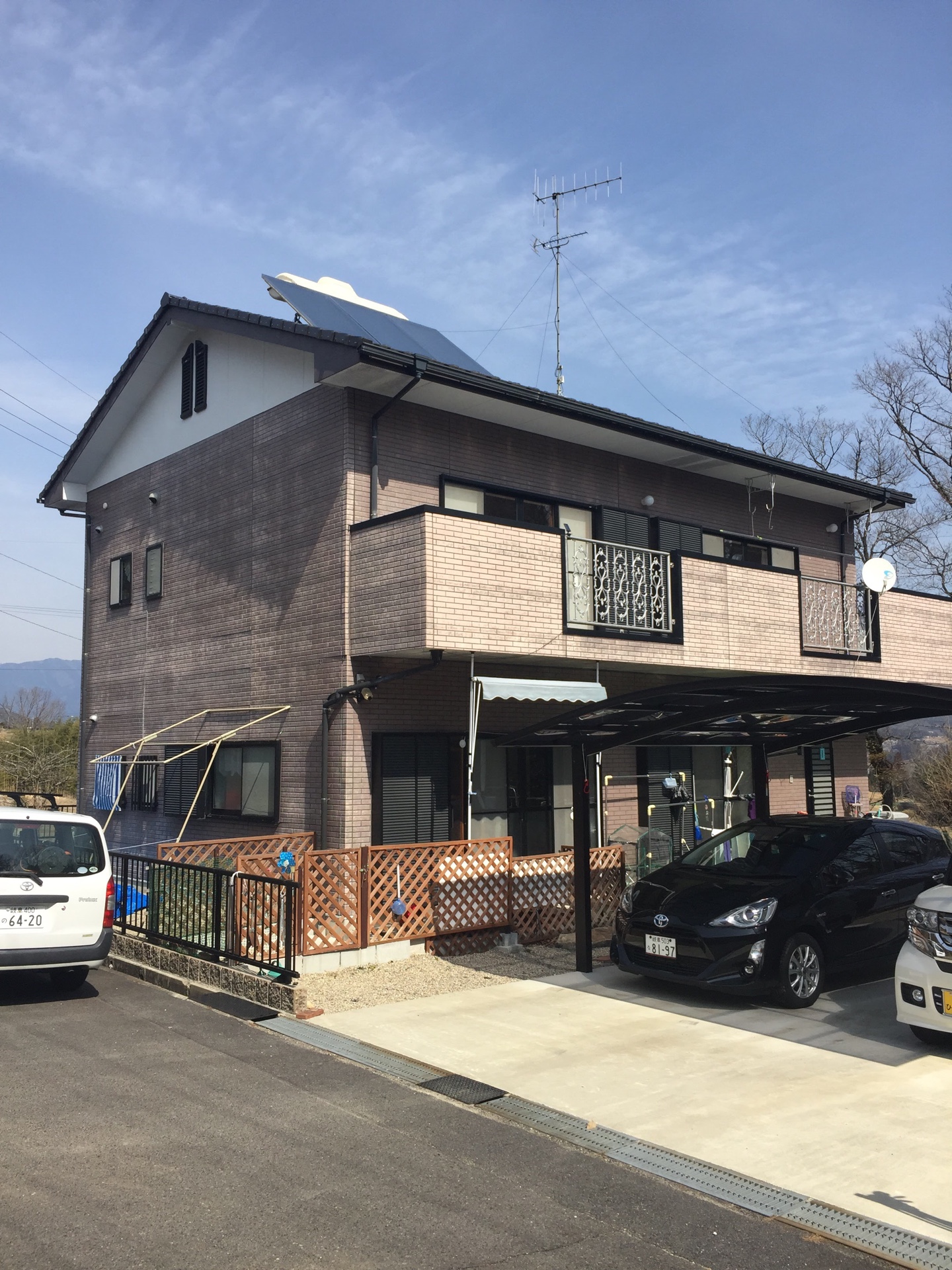 多治見市の外壁塗装、屋根塗装株式会社エスエスの施工事例Before