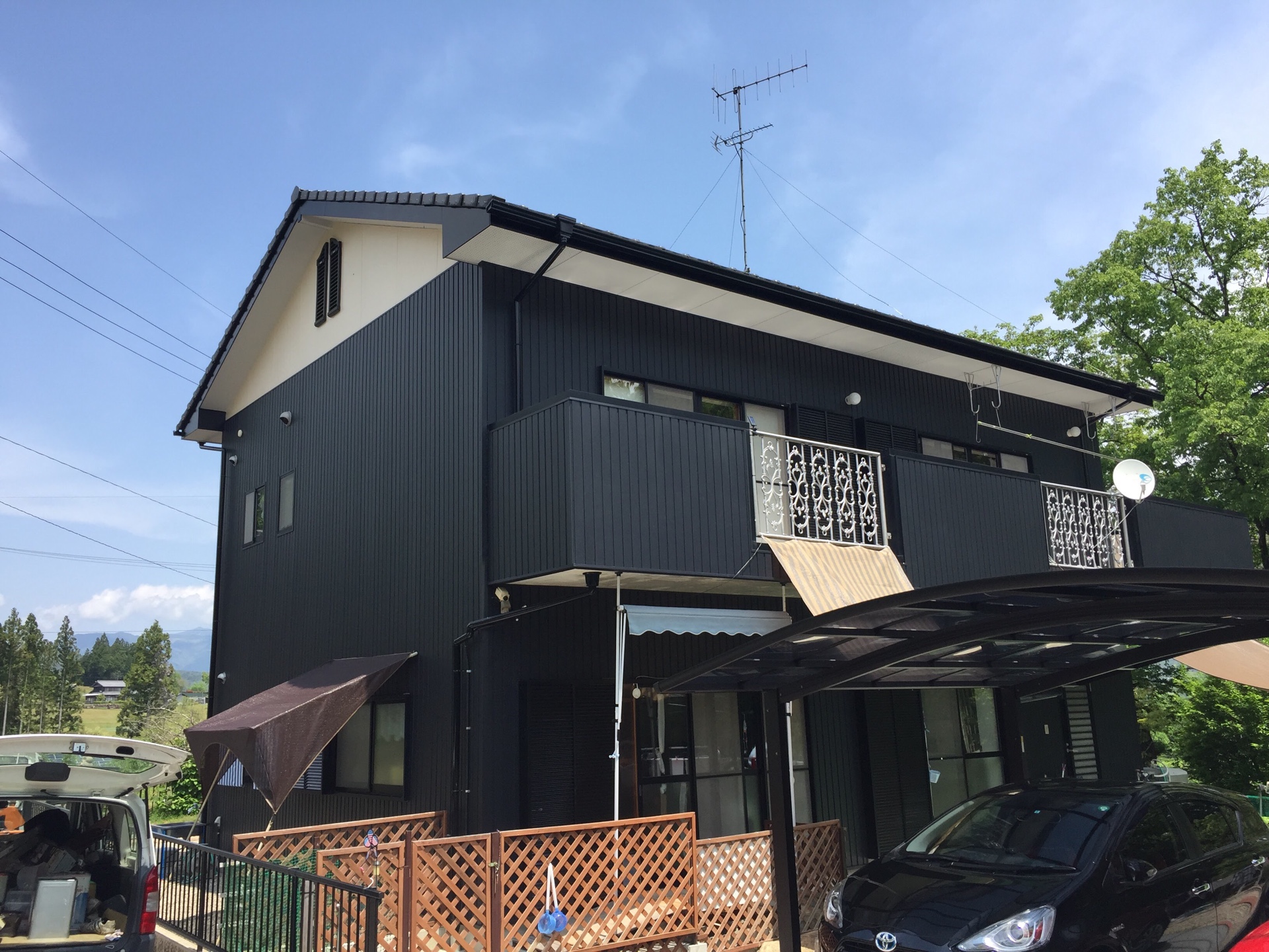 多治見市の外壁塗装、屋根塗装株式会社エスエスの施工事例After