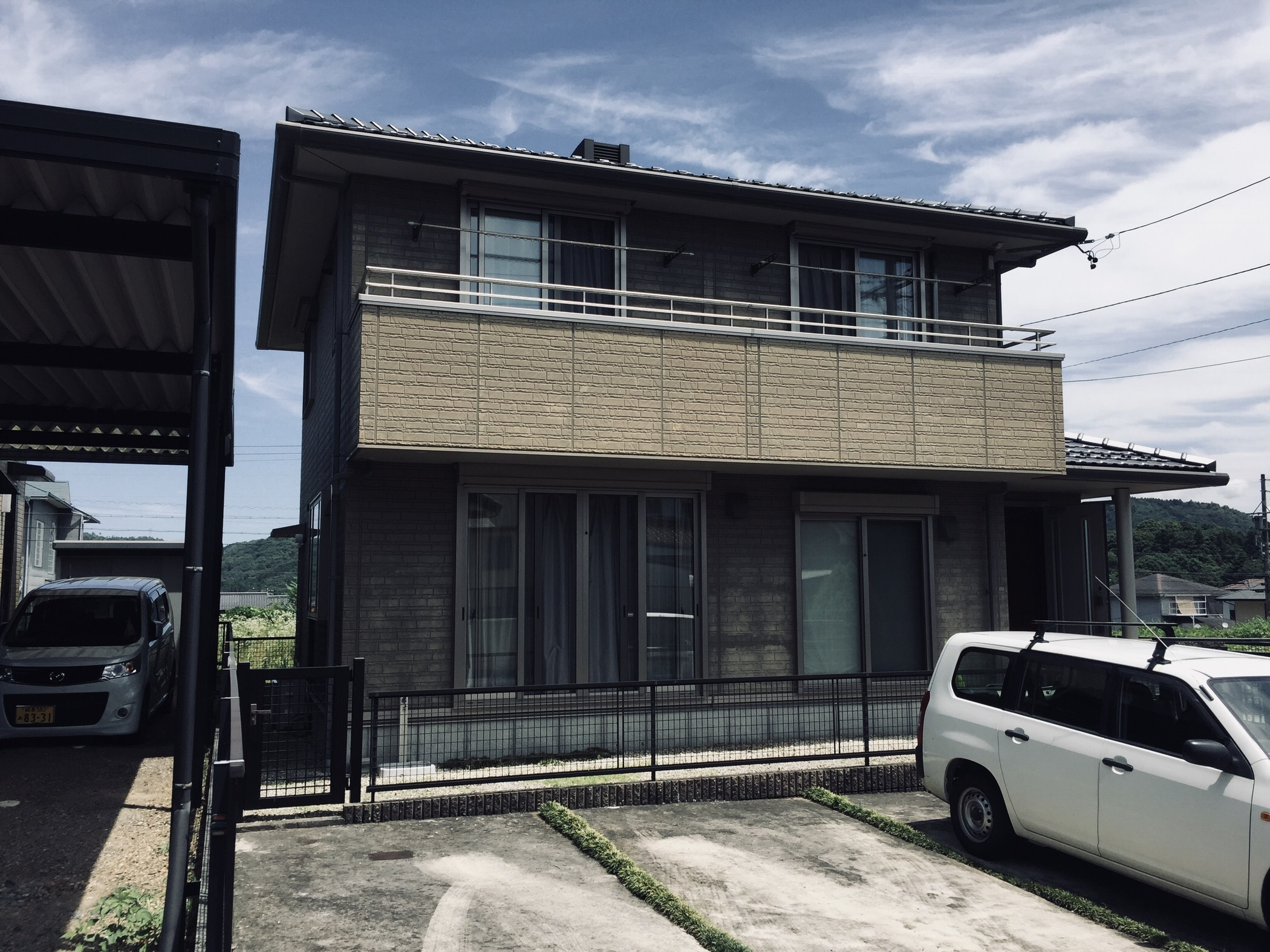 多治見市の外壁塗装、屋根塗装株式会社エスエスの施工事例Before