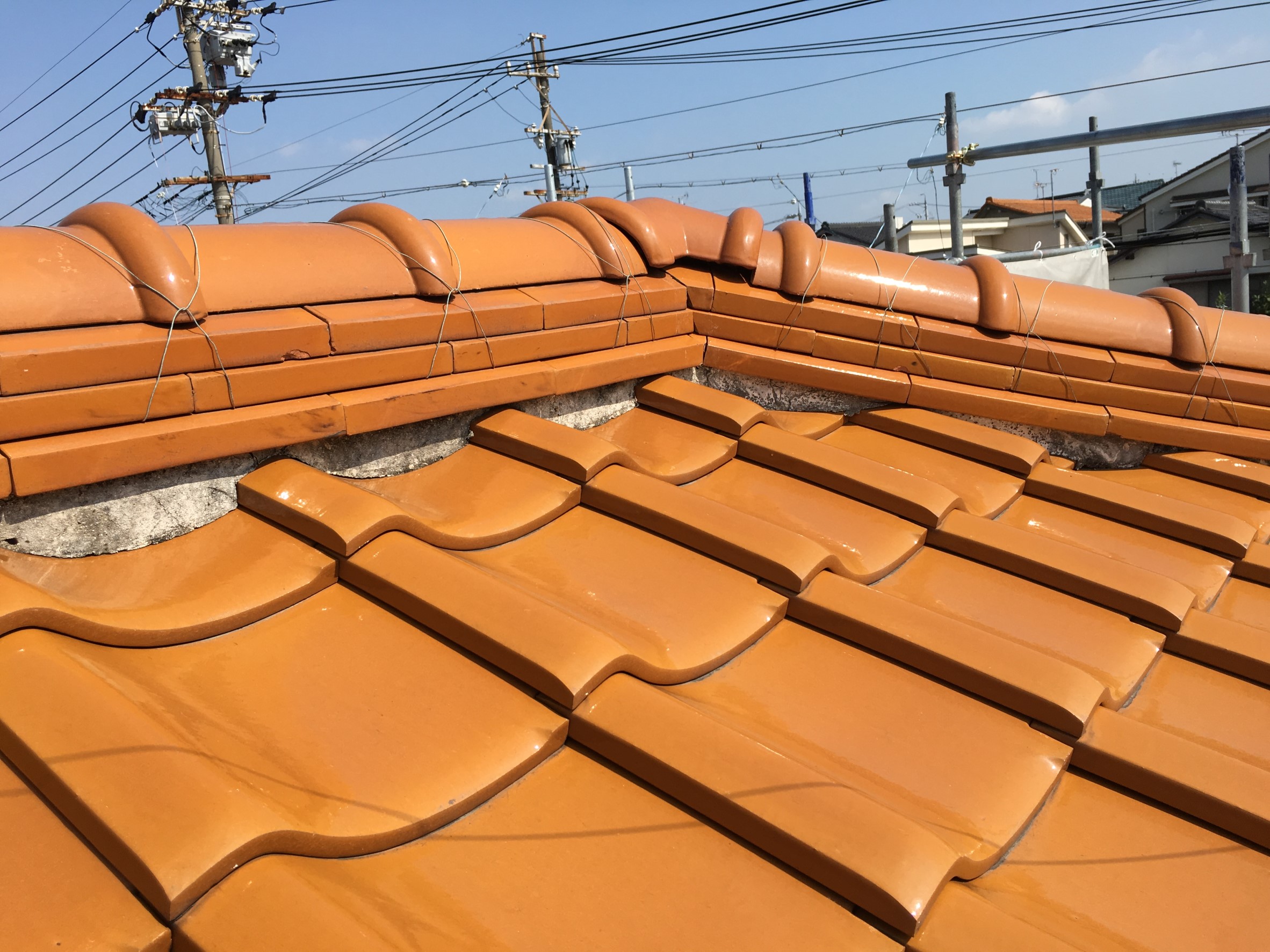 多治見市の外壁塗装、屋根塗装株式会社エスエスの施工事例Before