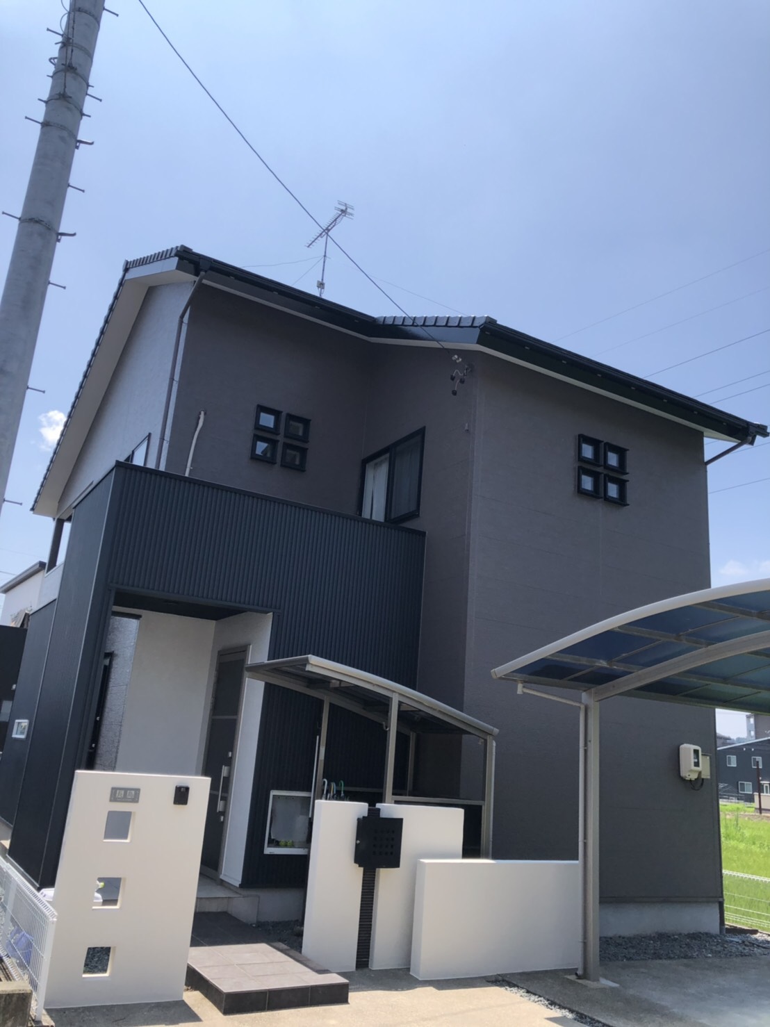 多治見市の外壁塗装、屋根塗装株式会社エスエスの施工事例After