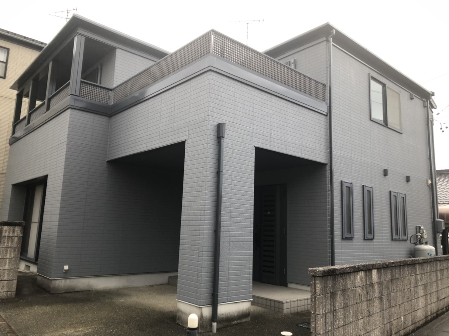 多治見市の外壁塗装、屋根塗装株式会社エスエスの施工事例After