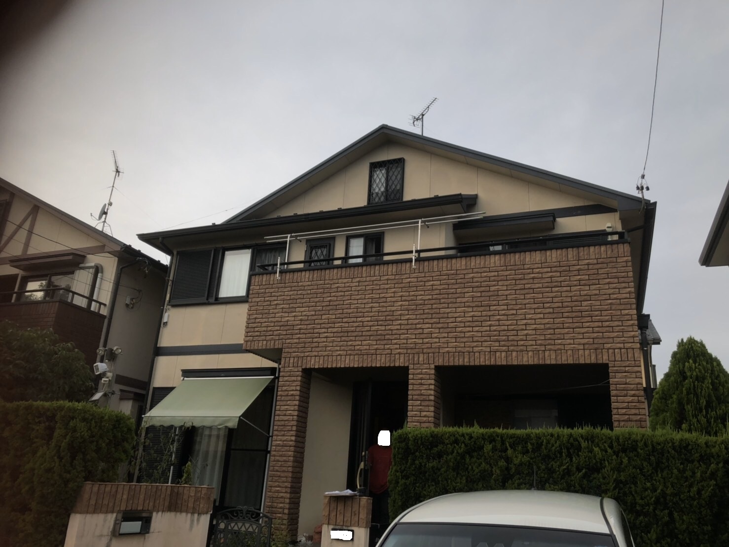 多治見市の外壁塗装、屋根塗装株式会社エスエスの施工事例Before