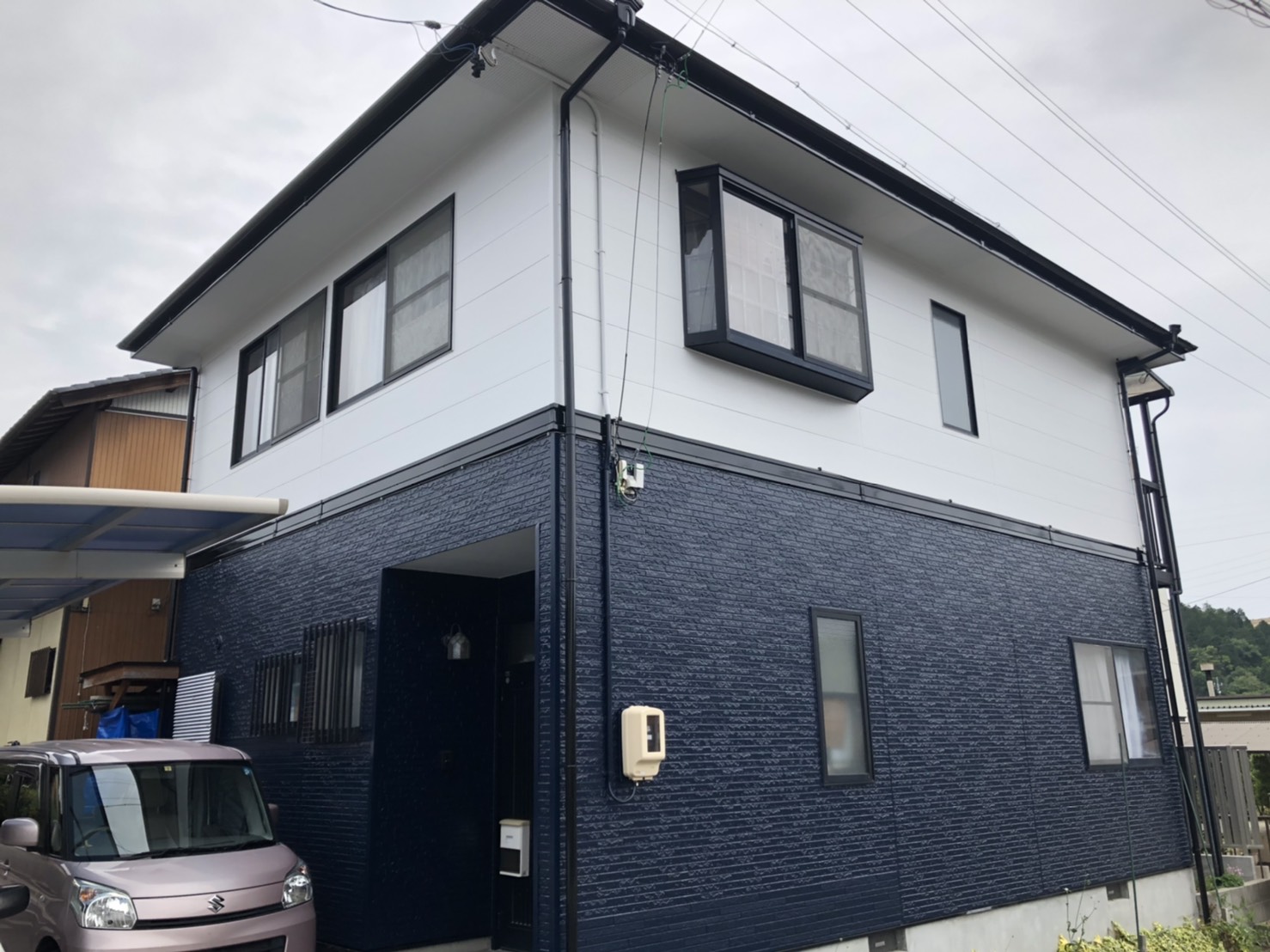 多治見市の外壁塗装、屋根塗装株式会社エスエスの施工事例After
