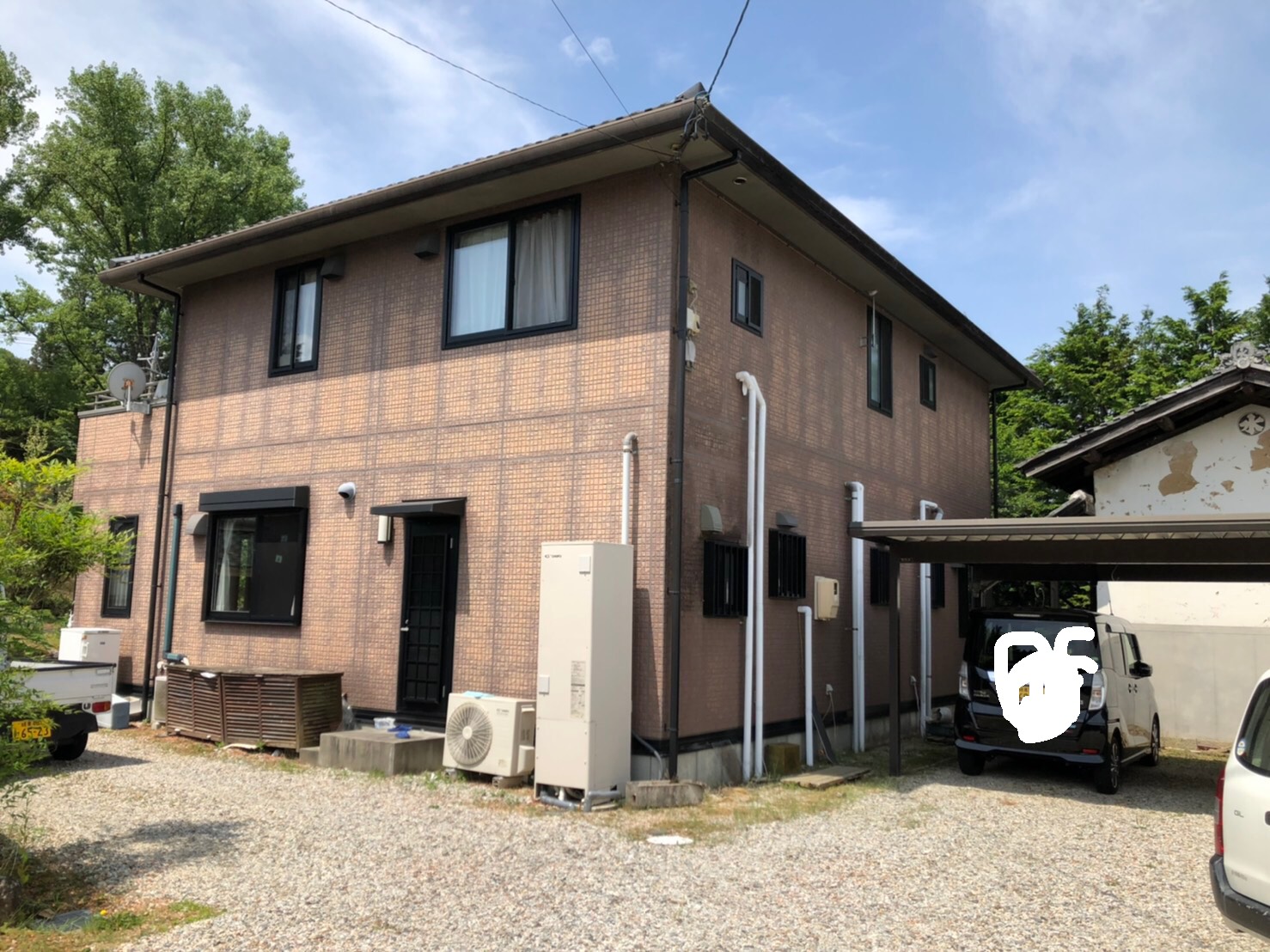 多治見市の外壁塗装、屋根塗装株式会社エスエスの施工事例Before