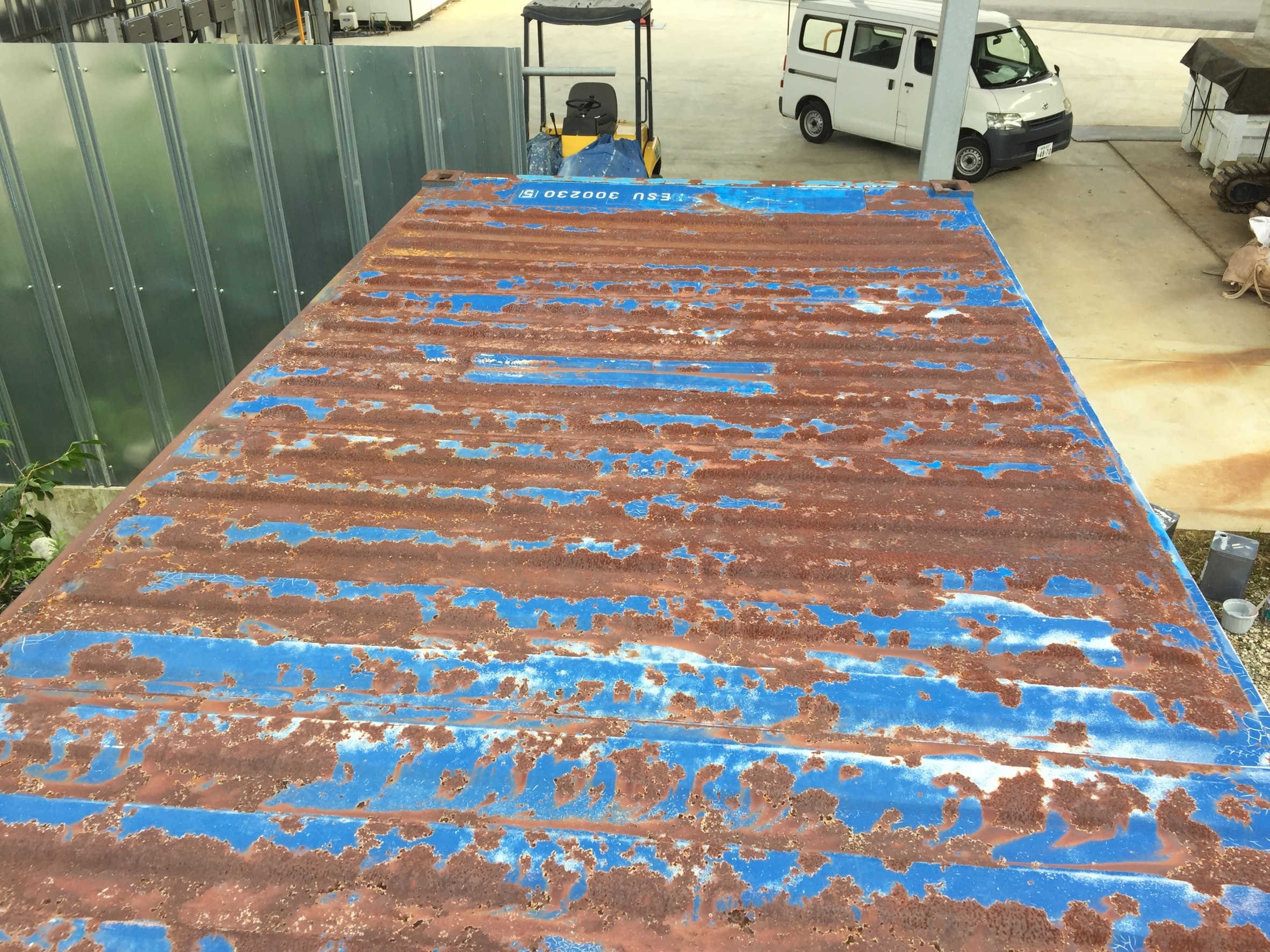 多治見市の外壁塗装、屋根塗装株式会社エスエスの施工事例Before