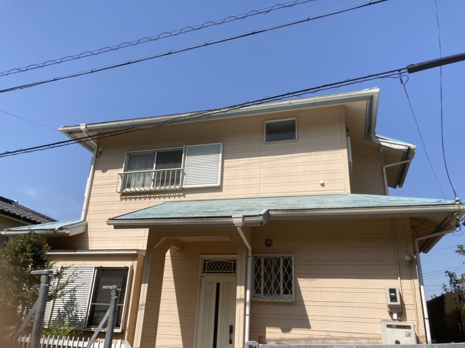 多治見市の外壁塗装、屋根塗装株式会社エスエスの施工事例Before