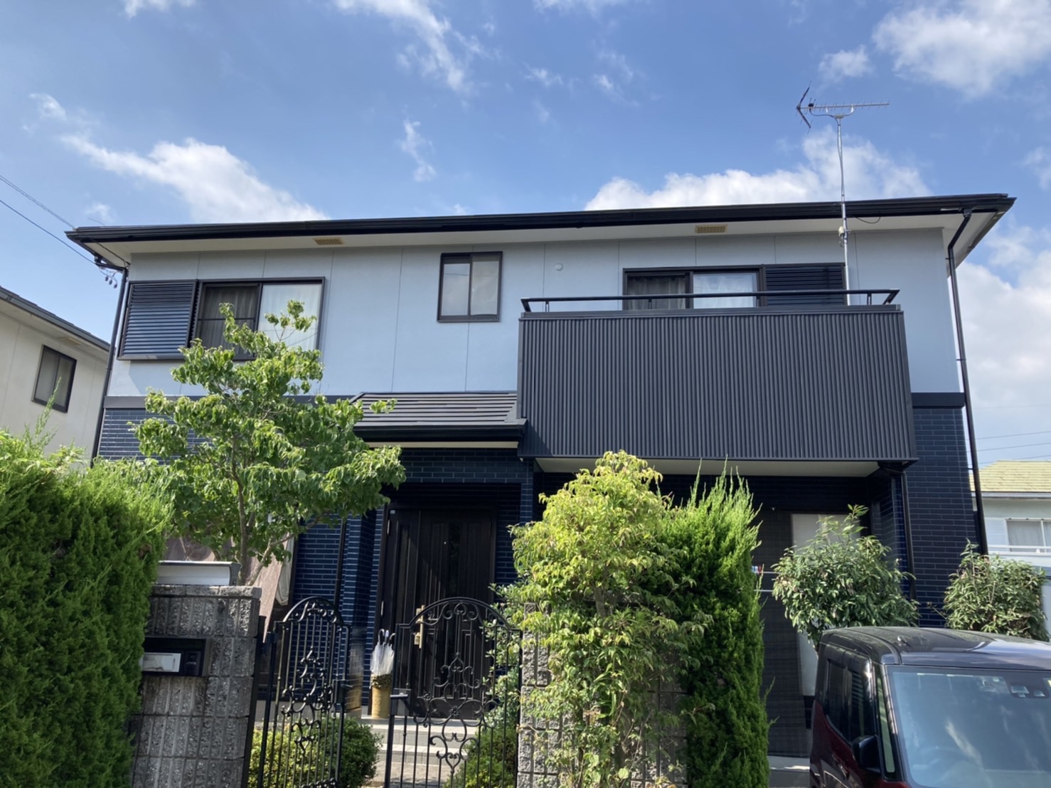 多治見市の外壁塗装、屋根塗装株式会社エスエスの施工事例After