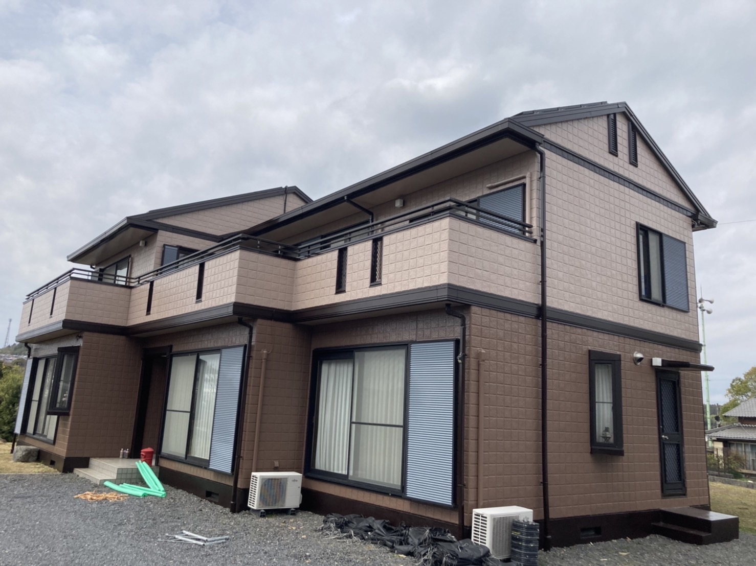 多治見市の外壁塗装、屋根塗装株式会社エスエスの施工事例After