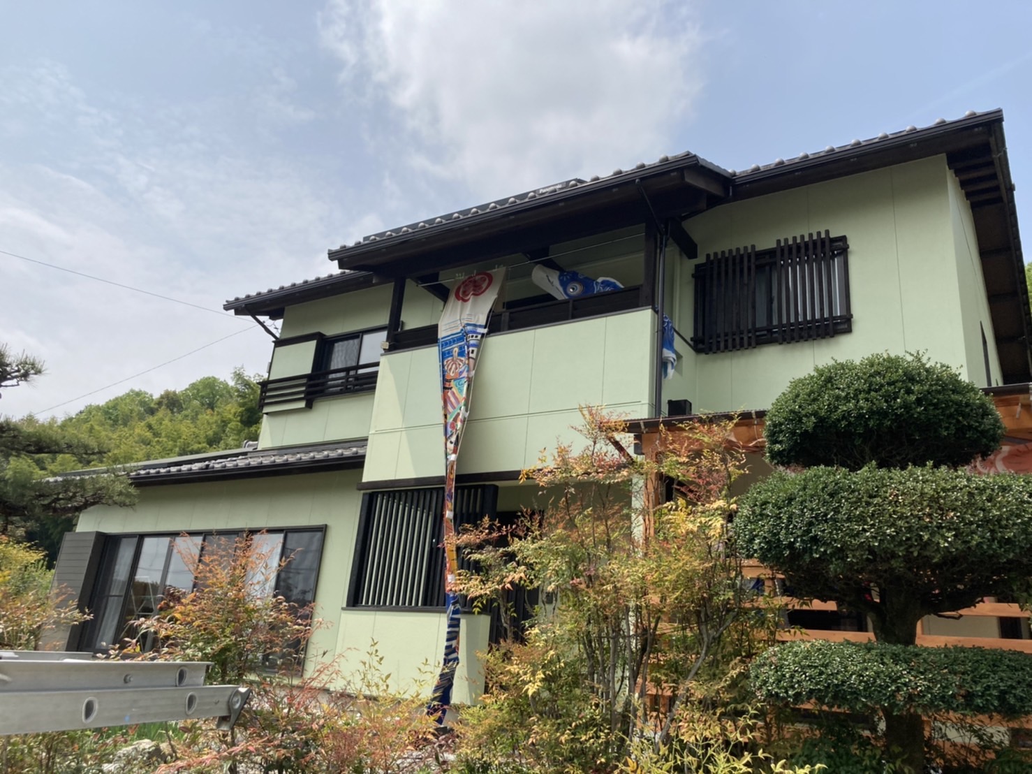 多治見市の外壁塗装、屋根塗装株式会社エスエスの施工事例After