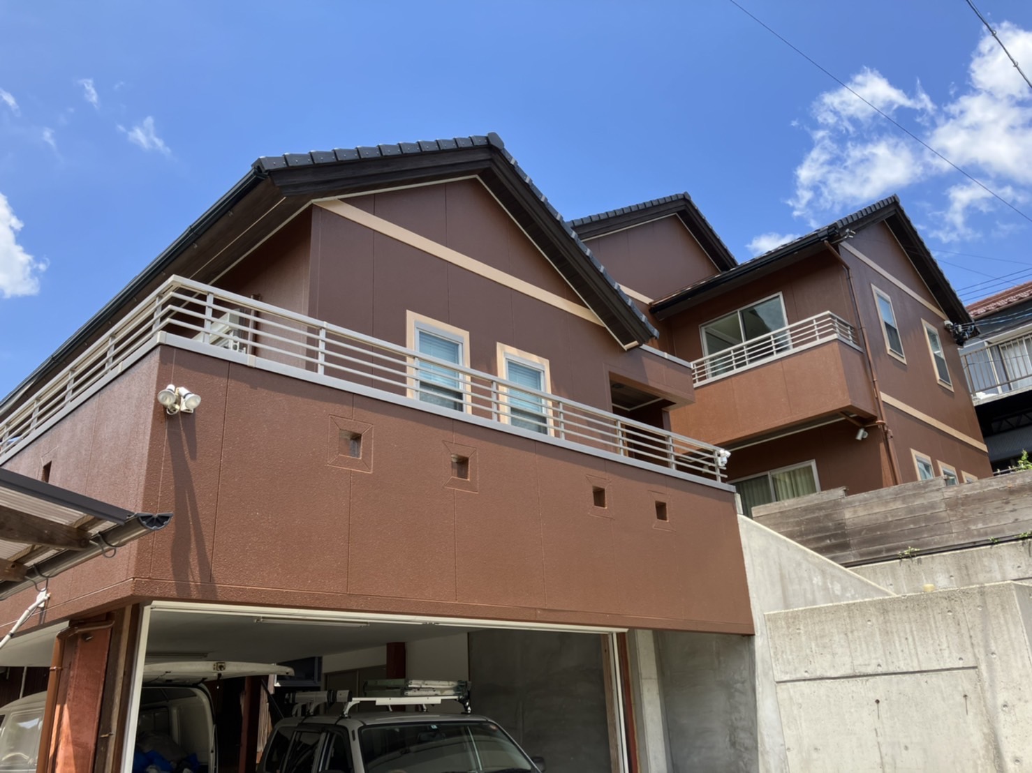 多治見市の外壁塗装、屋根塗装株式会社エスエスの施工事例After