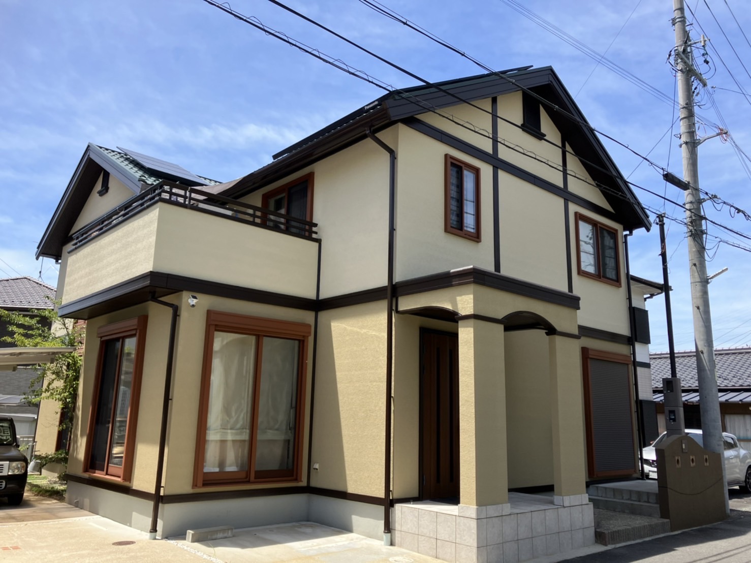 多治見市の外壁塗装、屋根塗装株式会社エスエスの施工事例After