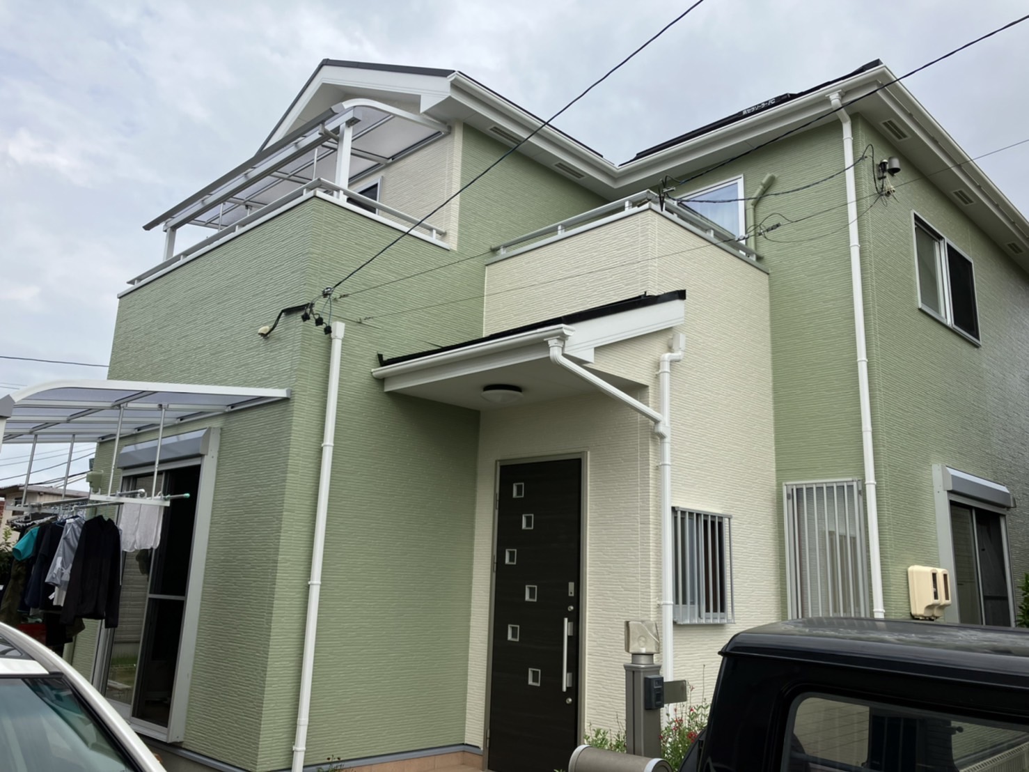 多治見市の外壁塗装、屋根塗装株式会社エスエスの施工事例After