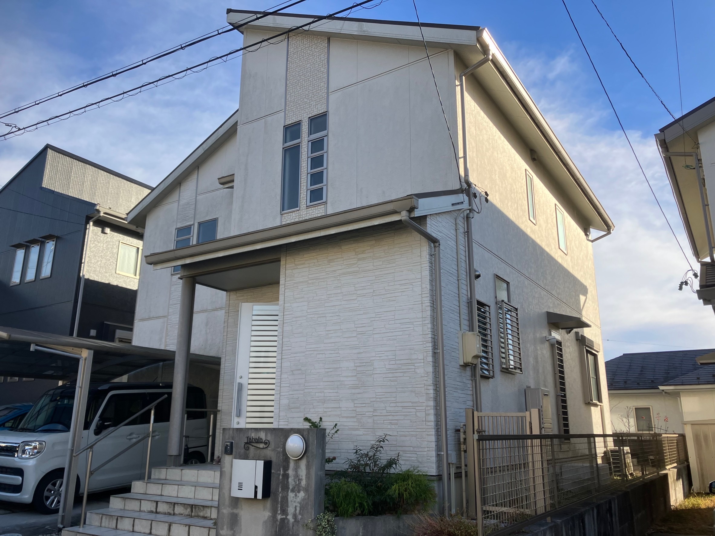 多治見市の外壁塗装、屋根塗装株式会社エスエスの施工事例Before