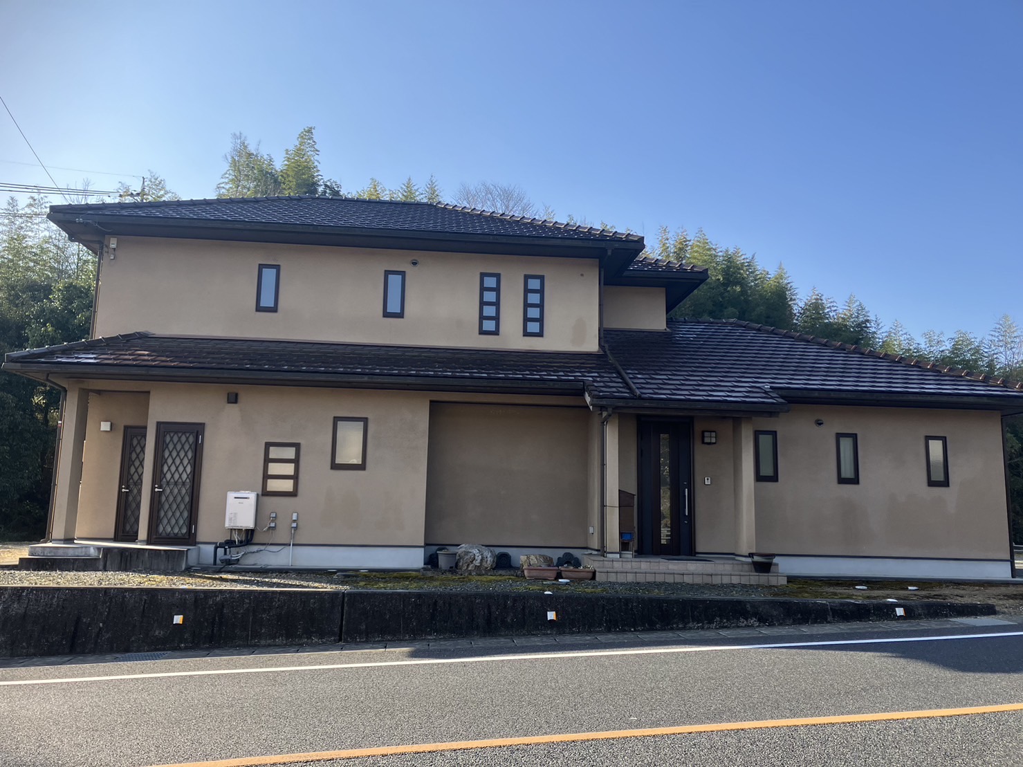 多治見市の外壁塗装、屋根塗装株式会社エスエスの施工事例Before