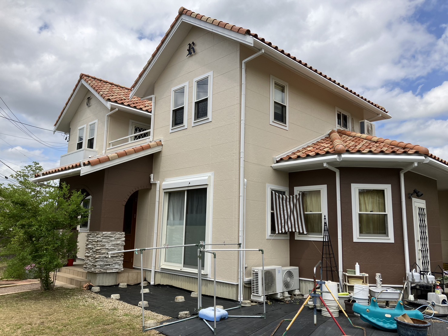 多治見市の外壁塗装、屋根塗装株式会社エスエスの施工事例After