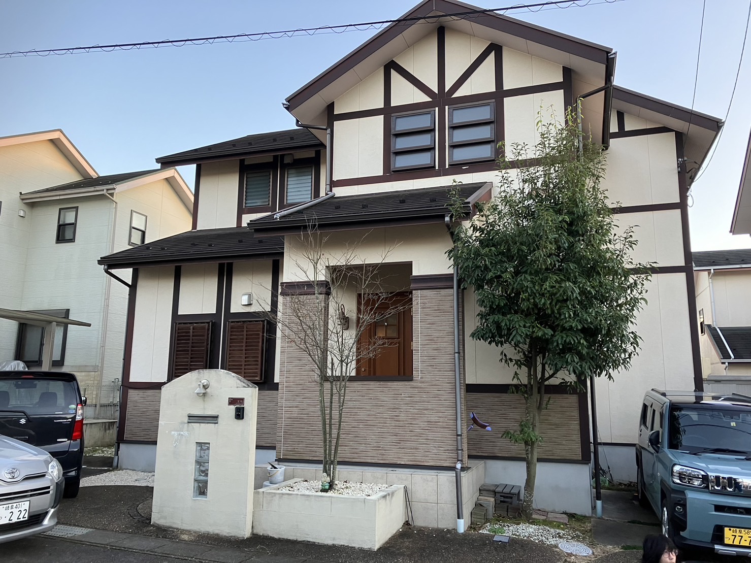 多治見市の外壁塗装、屋根塗装株式会社エスエスの施工事例Before