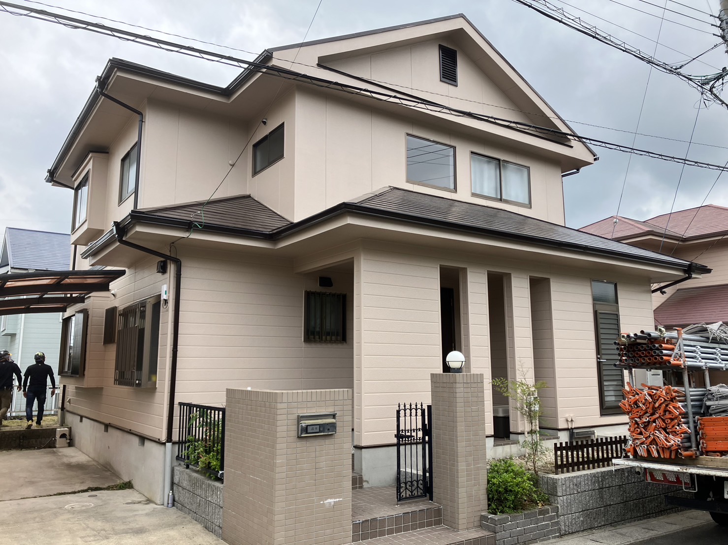 多治見市の外壁塗装、屋根塗装株式会社エスエスの施工事例After