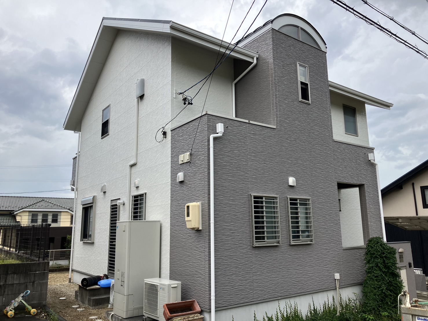 多治見市の外壁塗装、屋根塗装株式会社エスエスの施工事例After