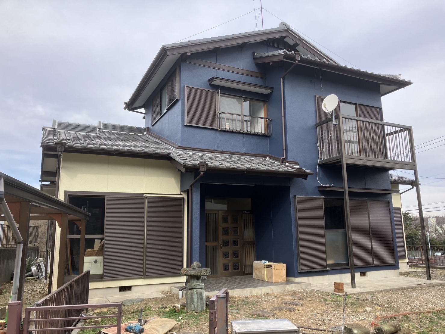 多治見市の外壁塗装、屋根塗装株式会社エスエスの施工事例After