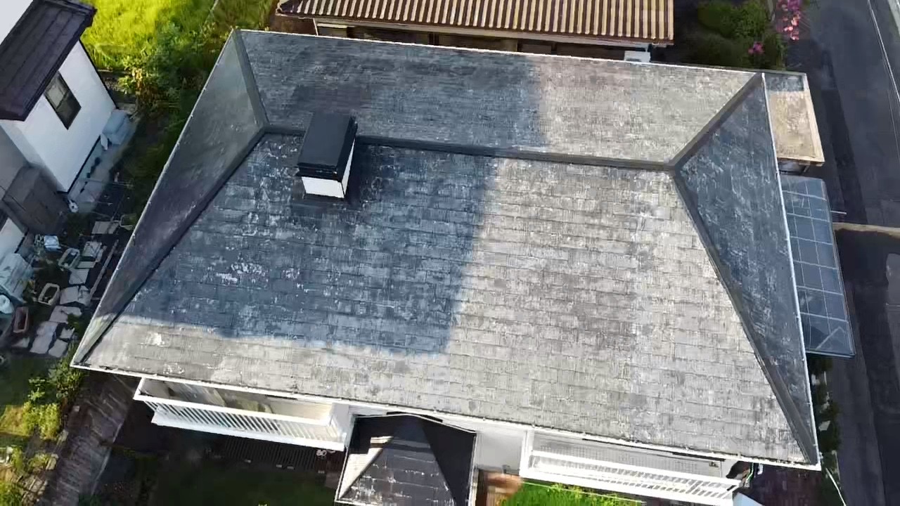 多治見市の外壁塗装、屋根塗装株式会社エスエスの施工事例Before